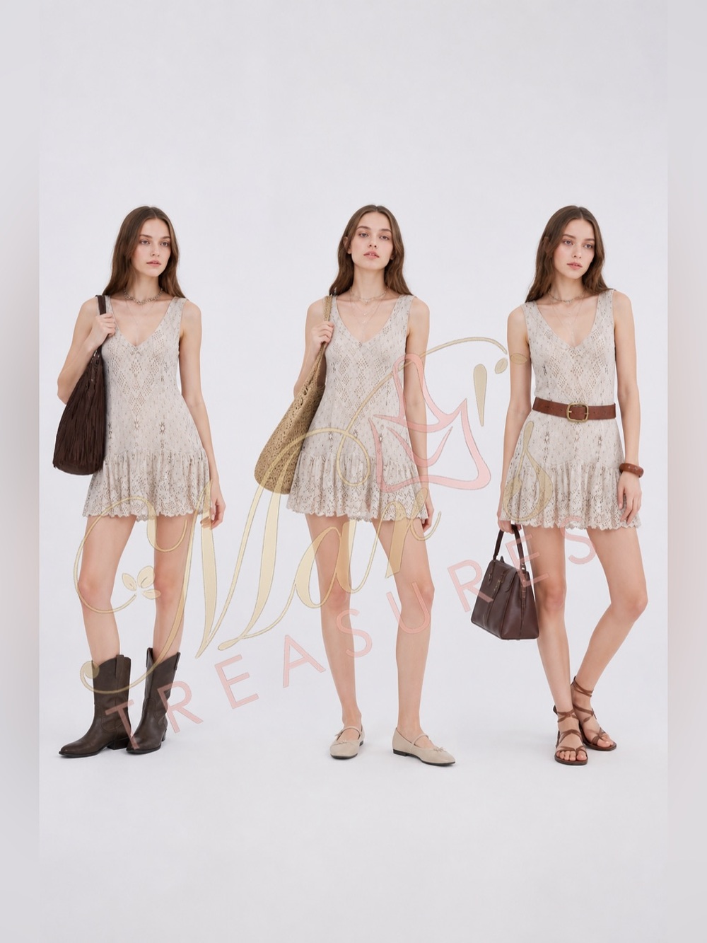 Free People Sat It With Layers Slip Dress Mini
 Sz S